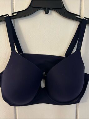 aerie Navy Seamless T-Shirt Bra